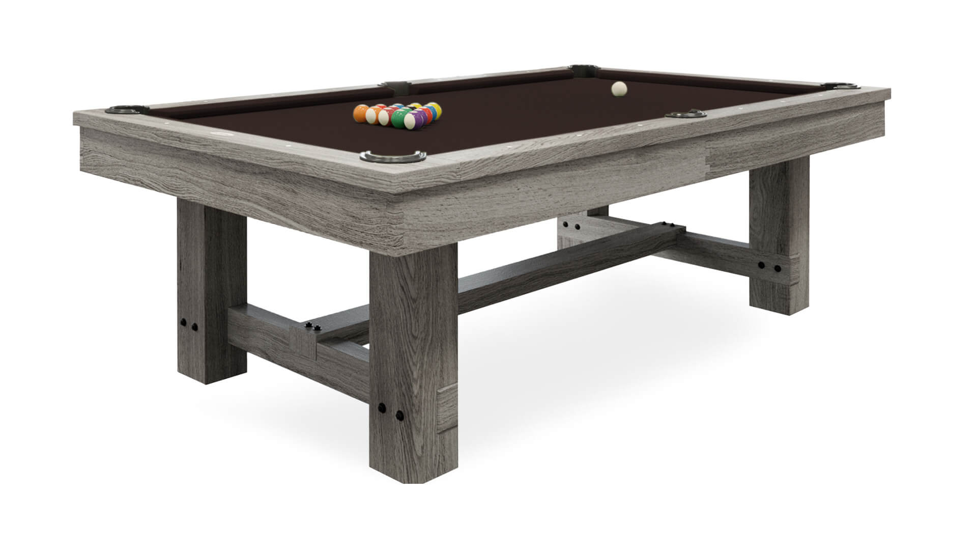 Kay Woods – “Rustic” – Grey Pool Table – 8 ft - Image 18