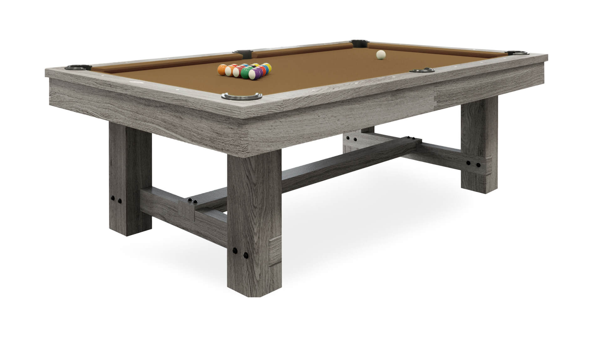 Kay Woods – “Rustic” – Grey Pool Table – 8 ft - Image 16