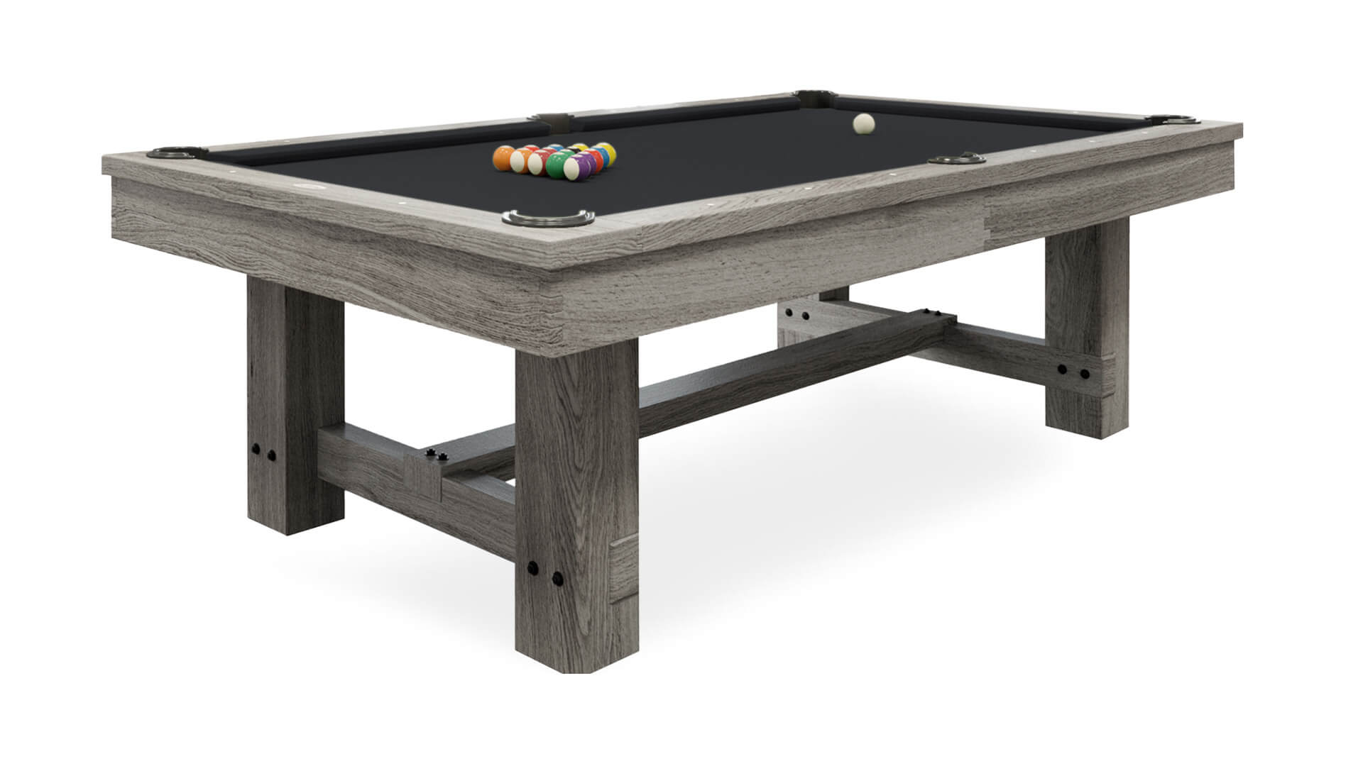 Kay Woods – “Rustic” – Grey Pool Table – 8 ft - Image 20