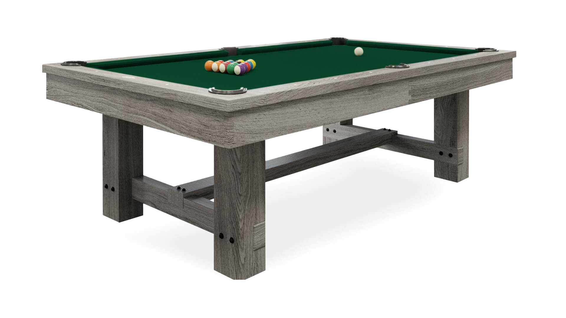 Kay Woods – “Rustic” – Grey Pool Table – 8 ft - Image 3