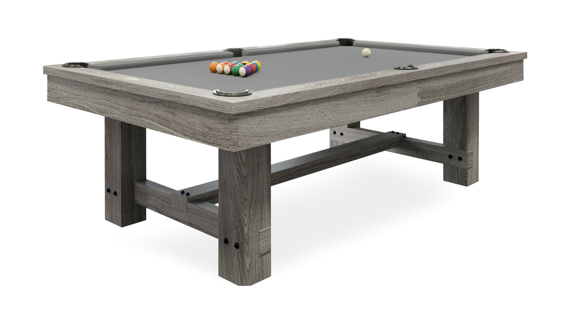 Kay Woods – “Rustic” – Grey Pool Table – 8 ft - Image 19