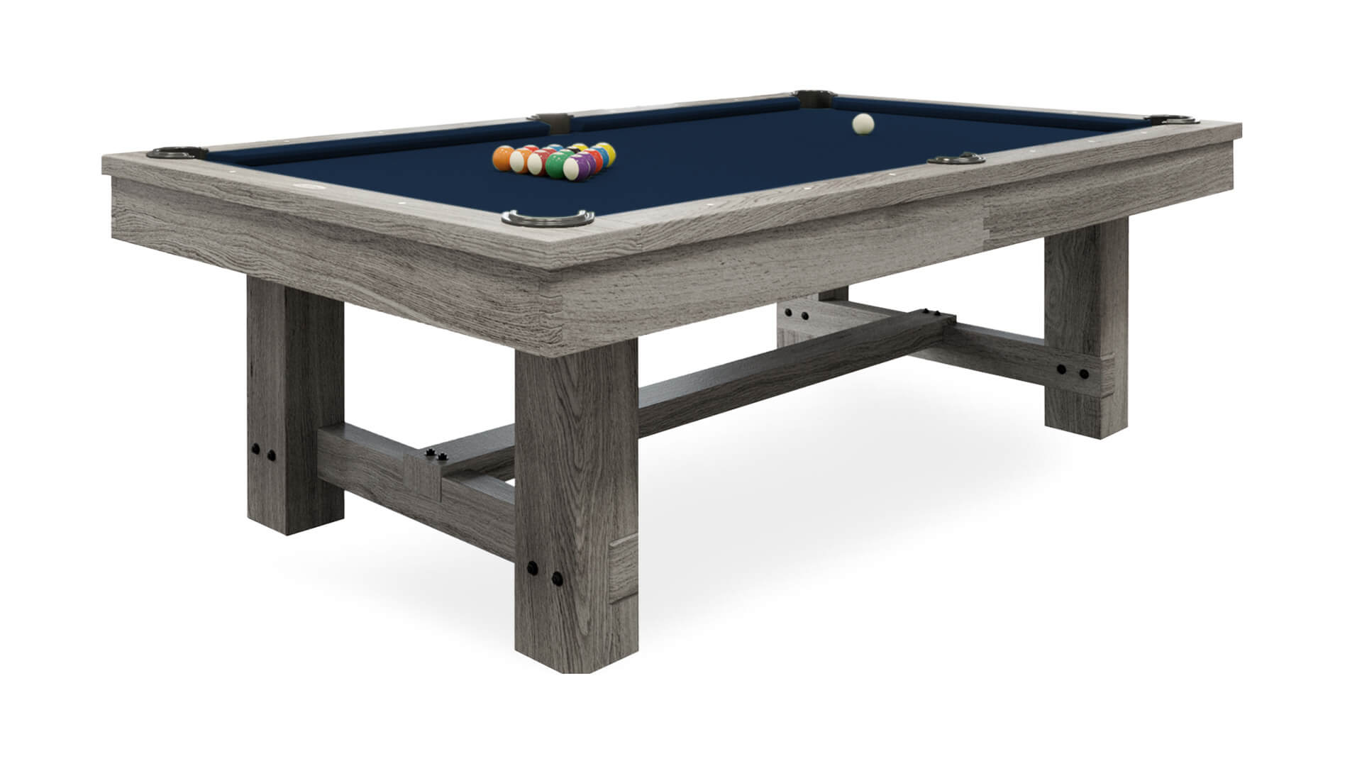Kay Woods – “Rustic” – Grey Pool Table – 8 ft - Image 9