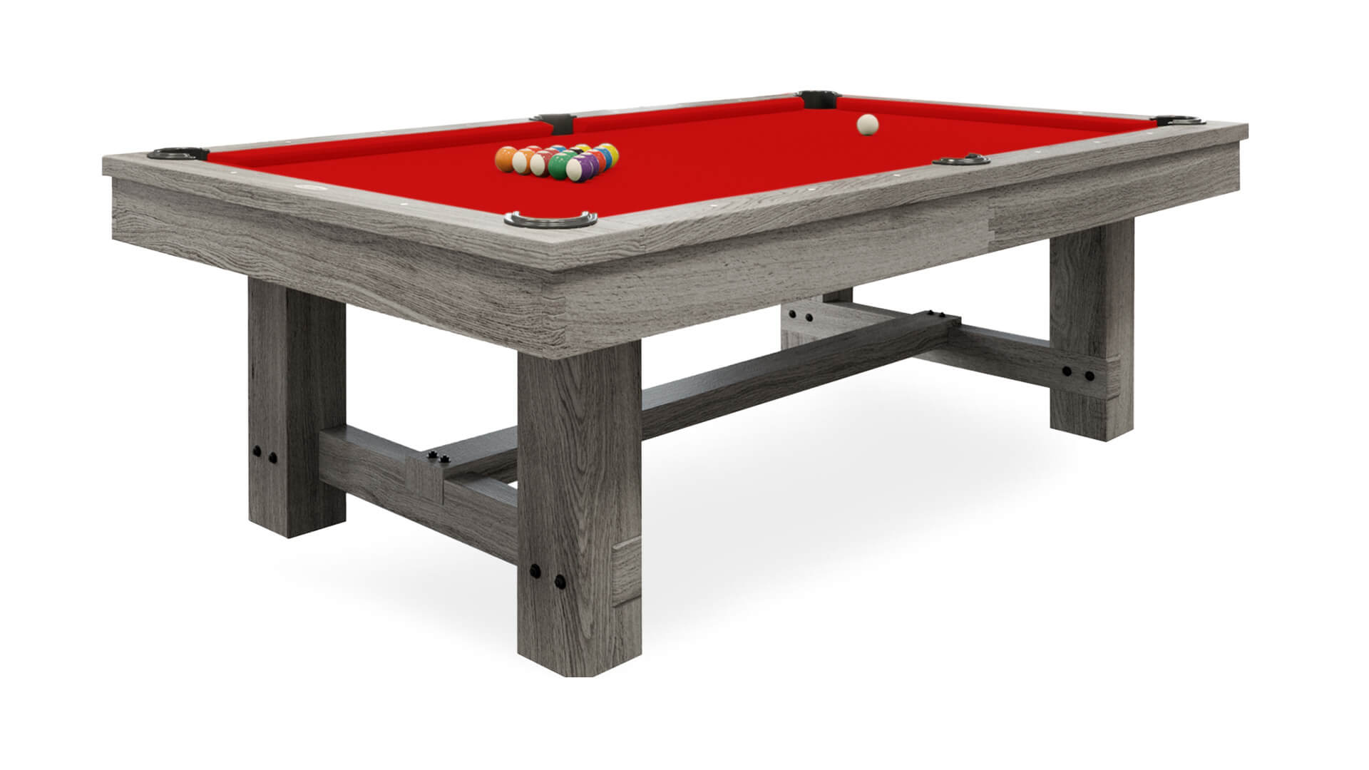 Kay Woods – “Rustic” – Grey Pool Table – 8 ft - Image 11