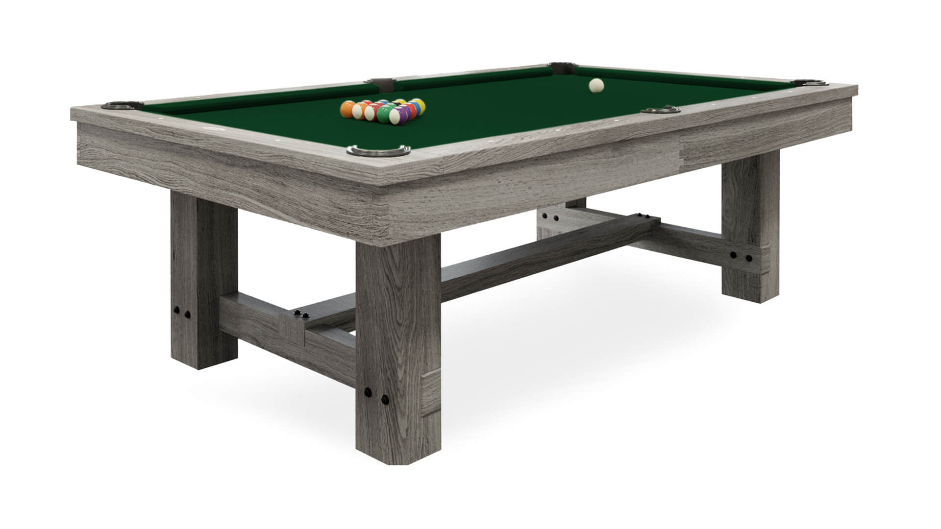 Kay Woods – “Rustic” – Grey Pool Table – 8 ft - Image 4