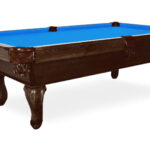 Kay-Woods-Tiburon-Mahagony-Pool-Table-Tournament-Blue-Felt