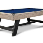 Nixon-Hunter-Metal-Antique-Pool-Table-Royal-Blue-Felt