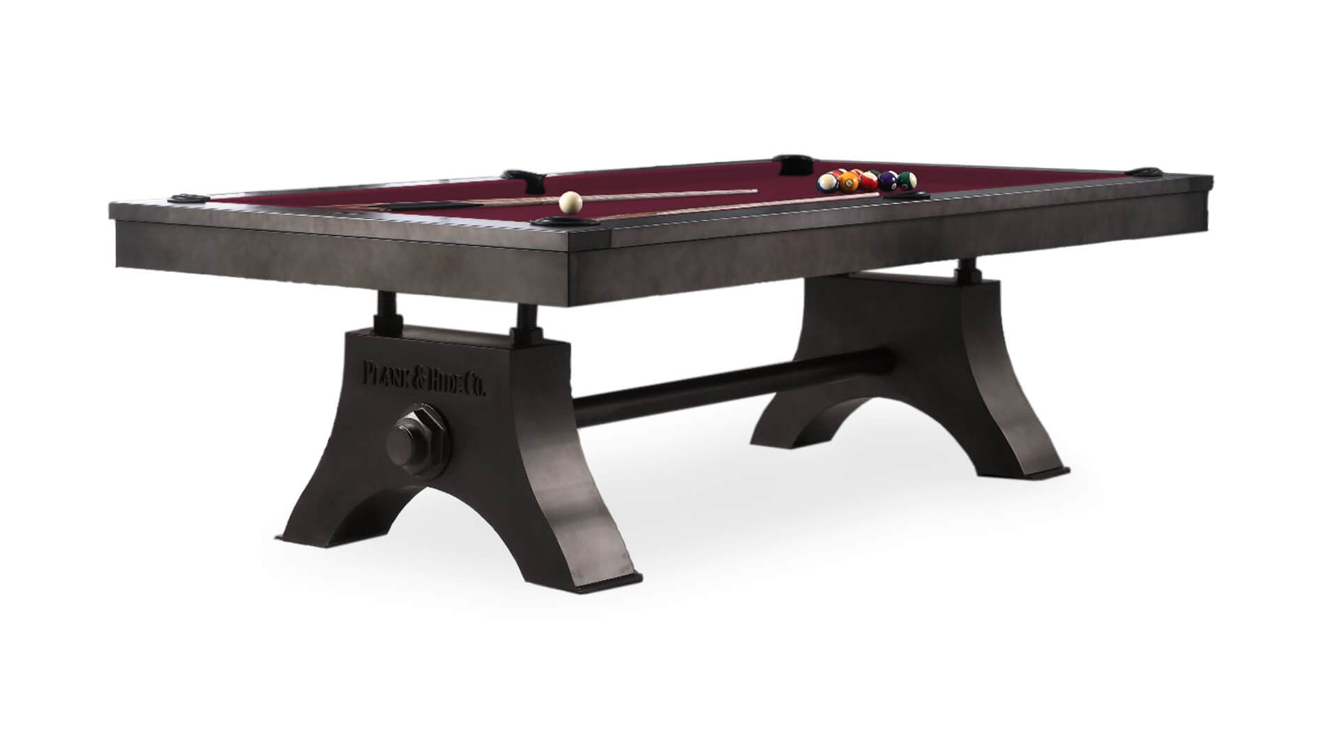 Plank and Hide – Pool Table – “Jaxx” – 8 Foot - Image 13