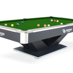 Rasson – Pool Table – “Victory II” – Black – 7, 8, and 9 Foot