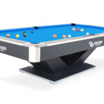 Rasson-Victory-II-Plus-Black-Pool-Table-Full-Tournament-Blue-Felt