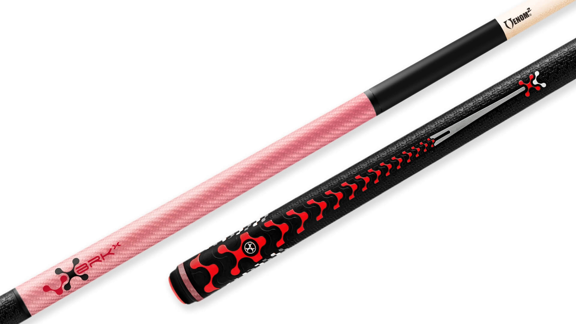 Poison – Jump / Break Cue Pink Sport Grip – VX5 BRK-X PNK