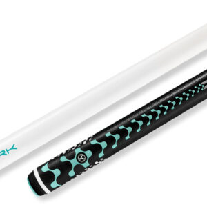 Poison - Break Cue White Textured Grip - VX5 BRK W