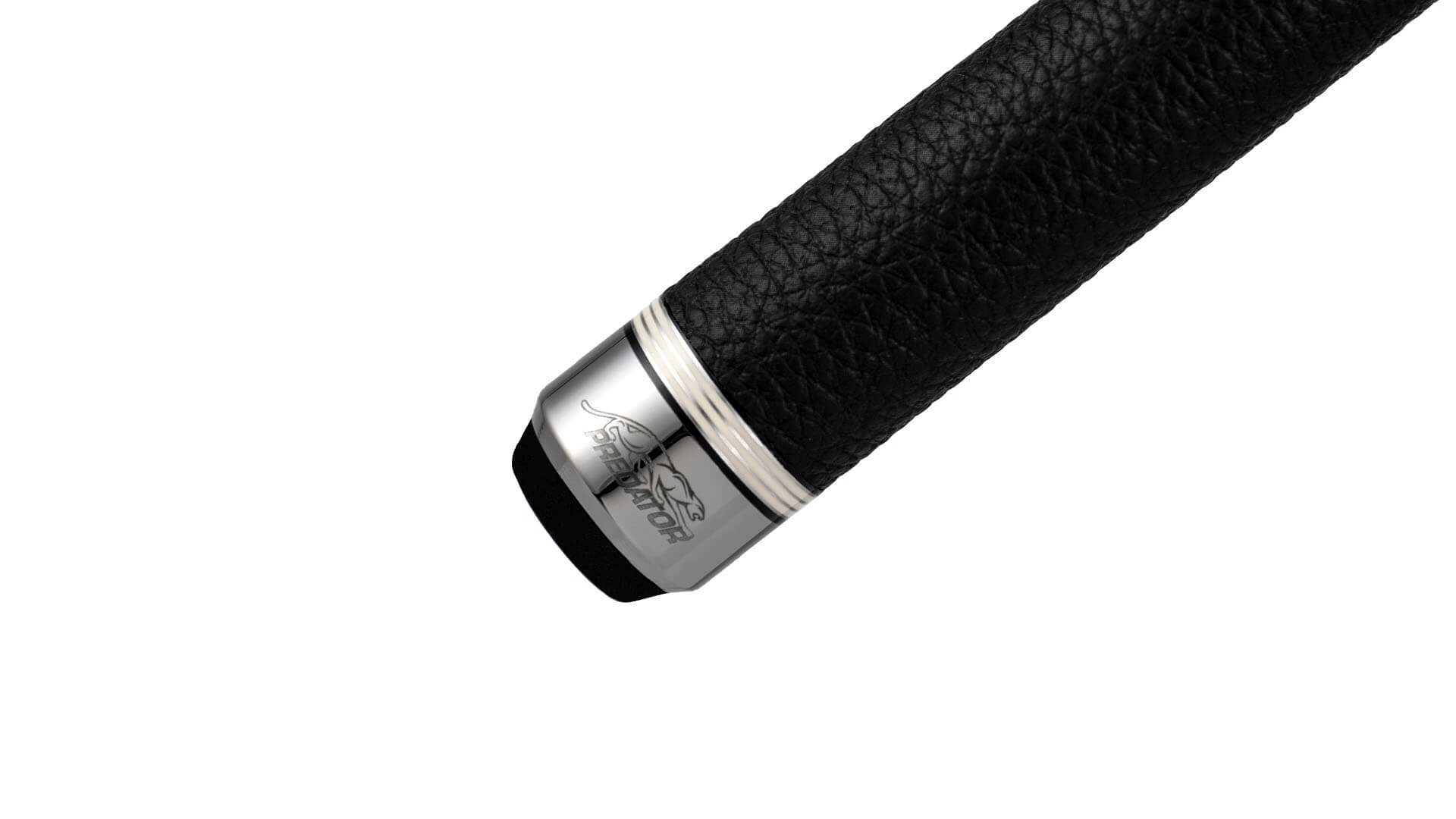 Predator – 9K 2 Pool Cue Red Leather Luxe Wrap - Image 2