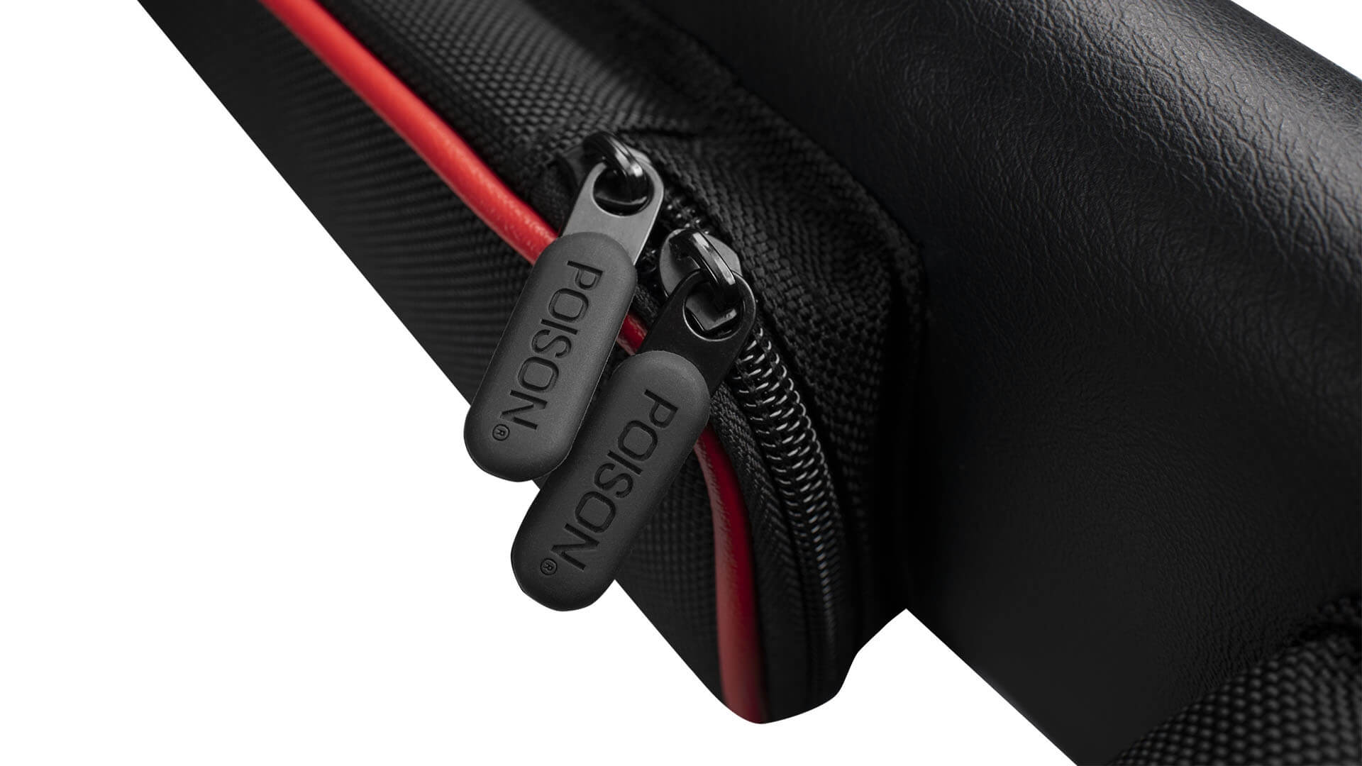 Poison Cue Case – “Armor” – Black Red – 2×4 Hard Case - Image 3