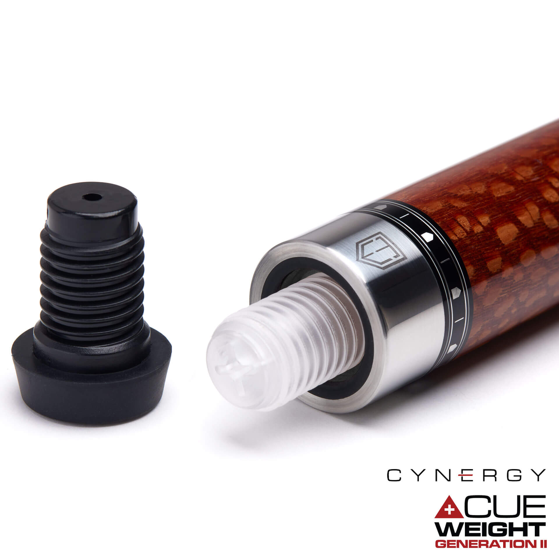Cuetec Cynergy – Truewood Leopard II Pool Cue – Leather Wrap – 95-108LTW - Image 5