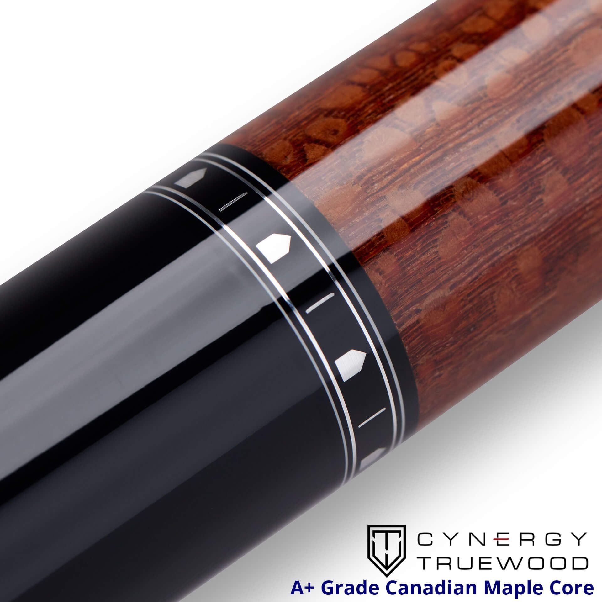 Cuetec Cynergy – Truewood Leopard II Pool Cue – Wrapless – 95-108NW - Image 3