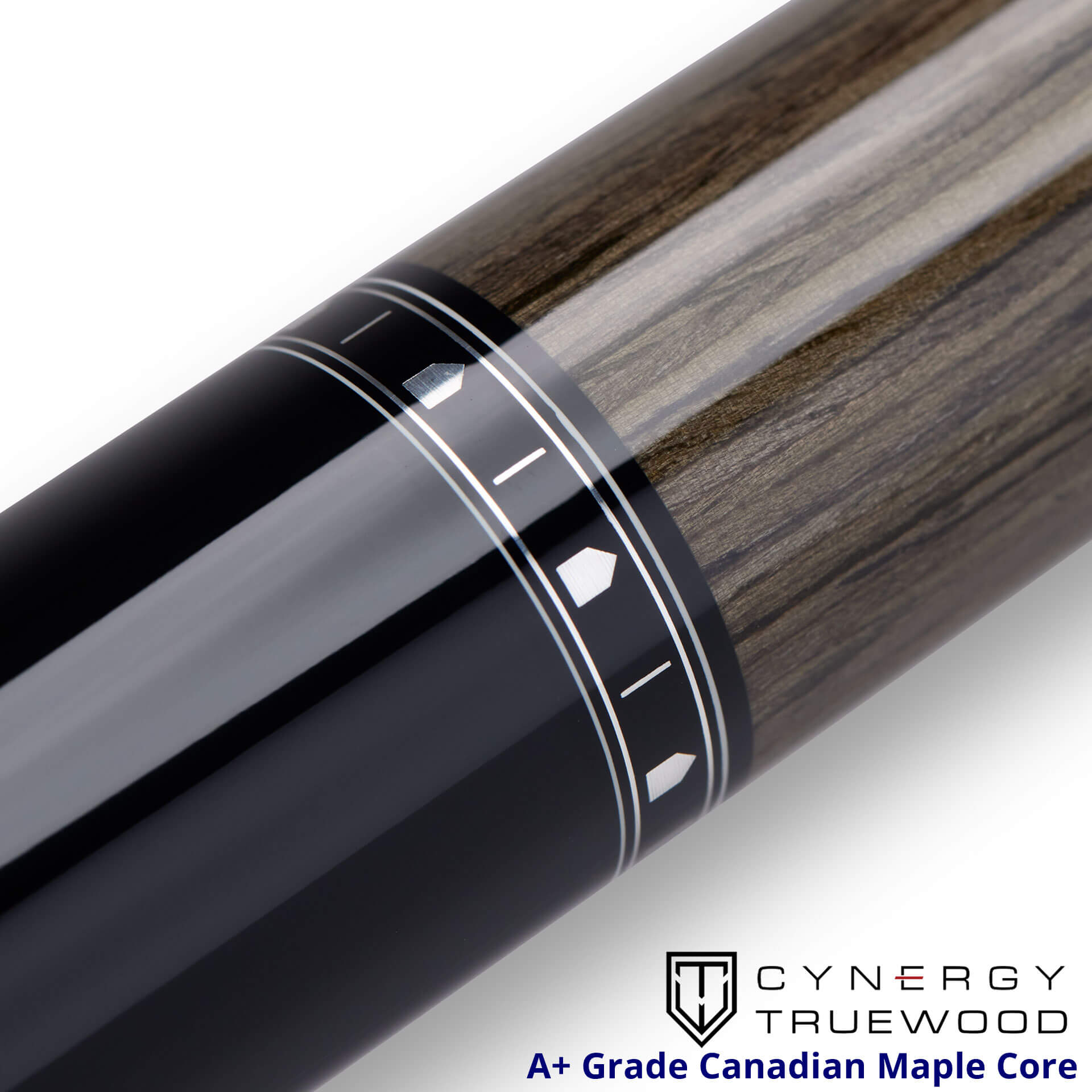 Cuetec Cynergy – Truewood Walnut II Pool Cue – Wrapless – 95-106NW - Image 3