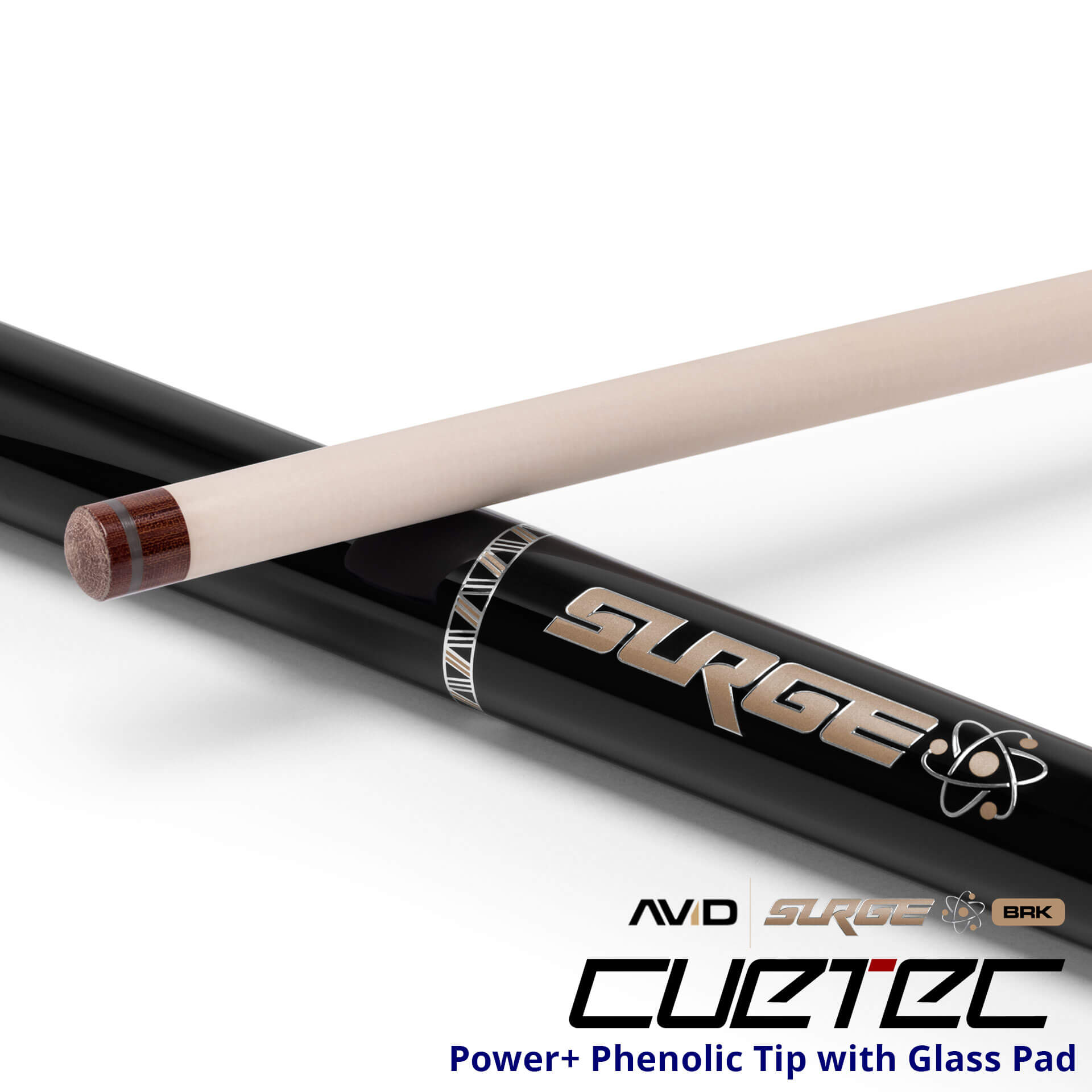 Cuetec – AVID Surge Break Cue – Black and Gold - Image 8