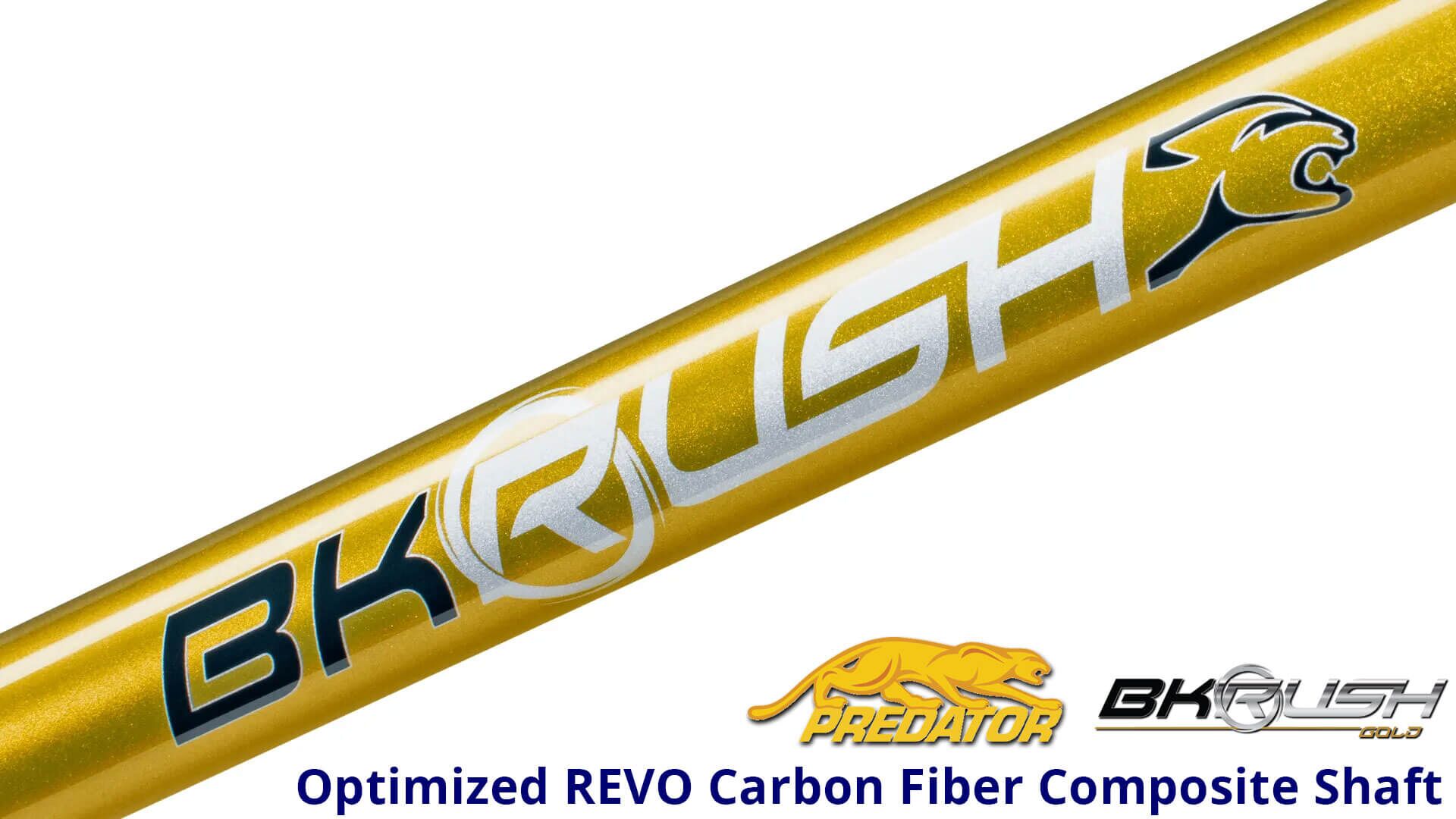 Predator - "BK Rush" Gold Break Cue - Wrapless - Image 4
