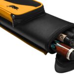 2x4-Predator-Roadline-Hard-Cue-Case-Yellow-Black-Color-Top-Opening