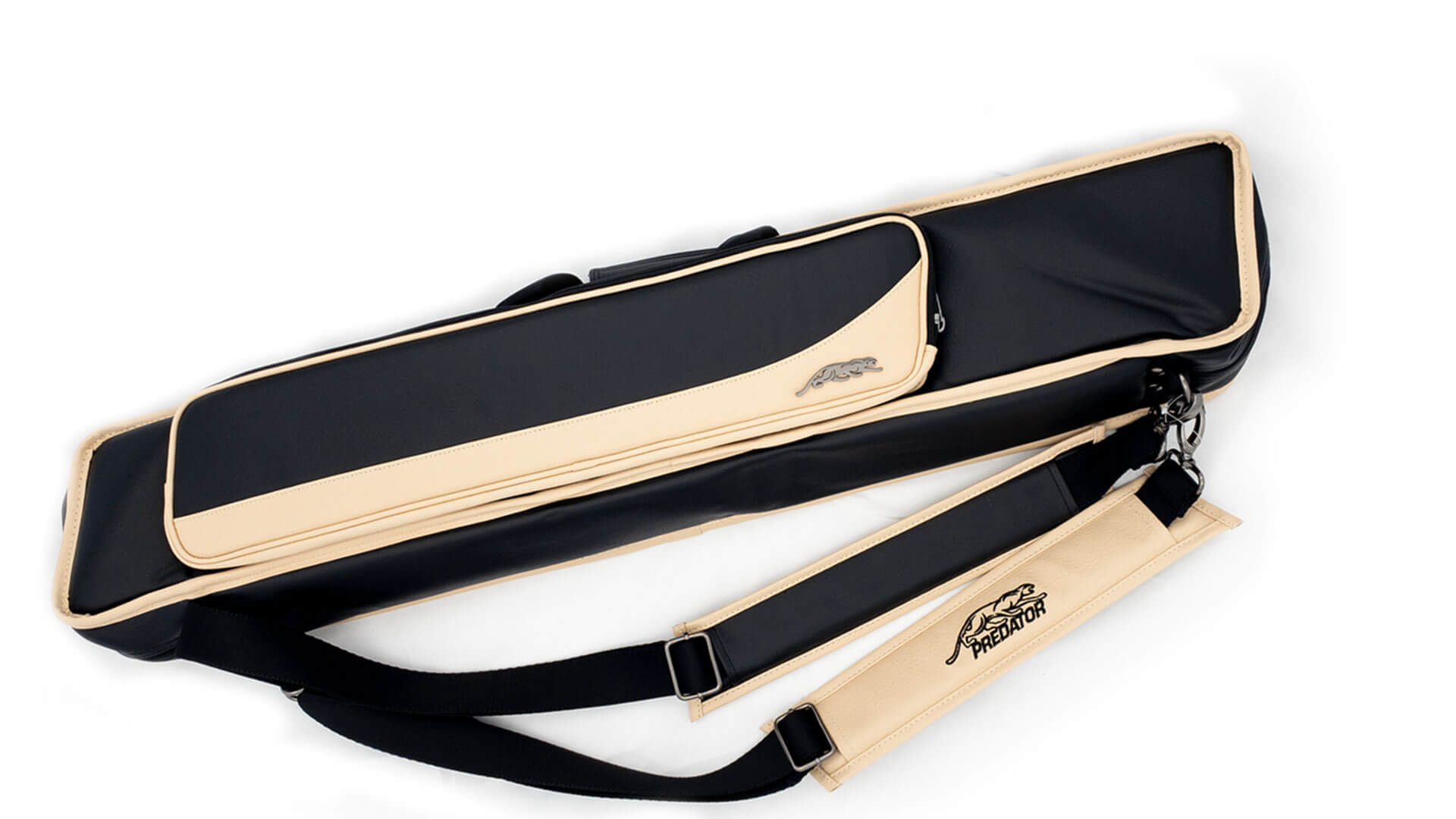 Predator Cue Case – “Roadline” – Beige Black – 4×8 Soft Case