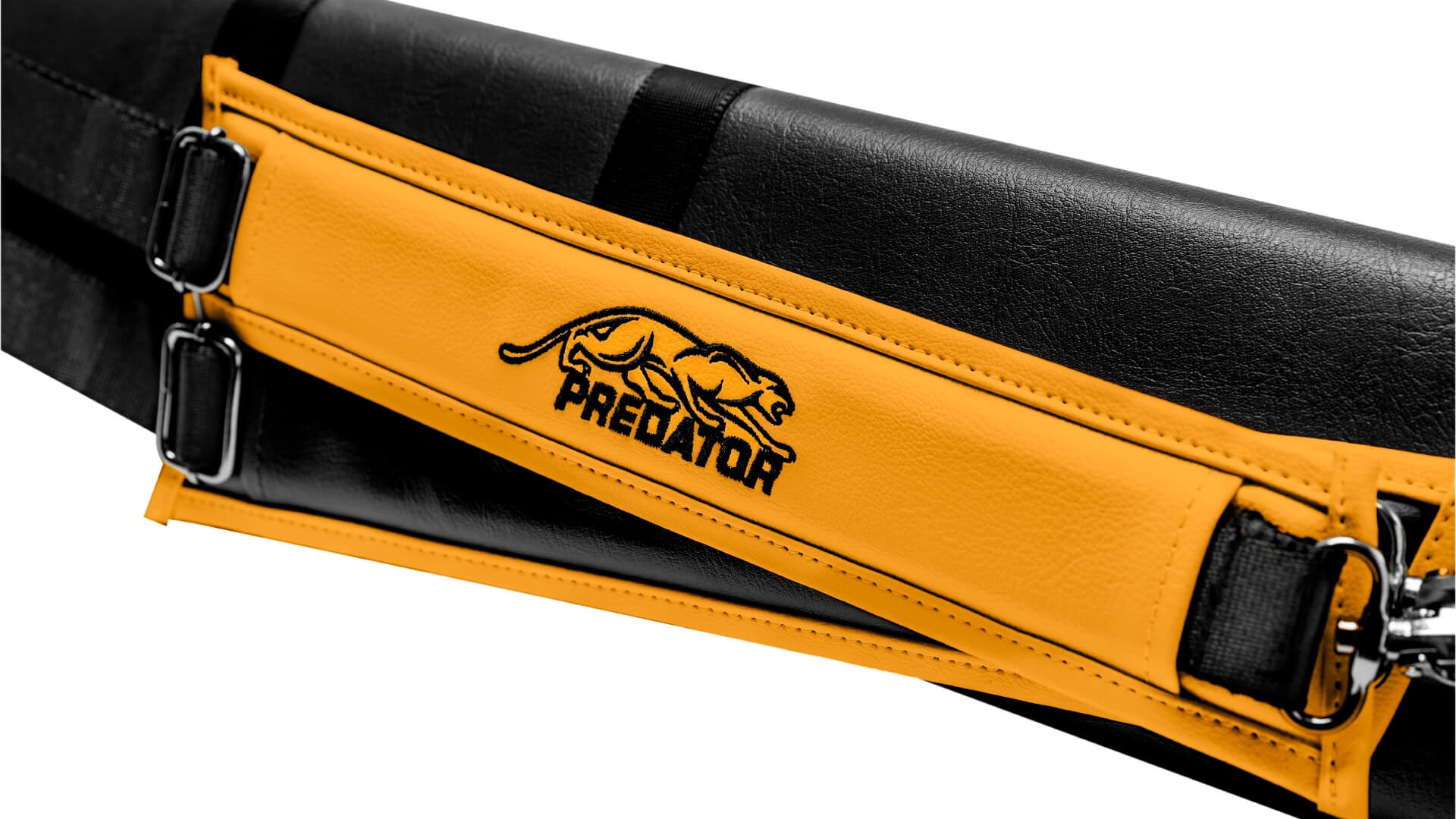 Predator Cue Case – “Roadline” – Black Yellow – 4×8 Soft Case - Image 5