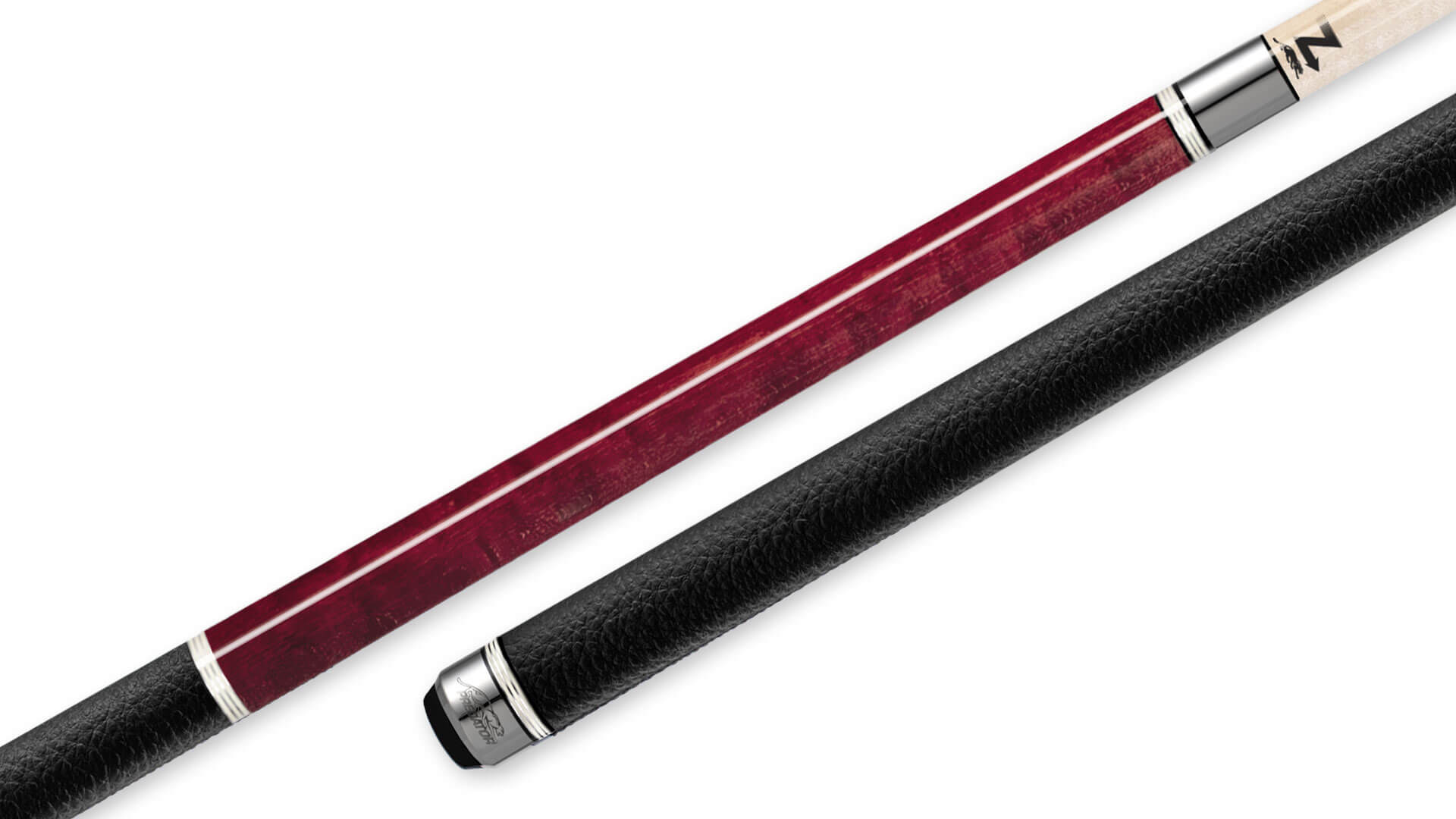 Predator – 9K 2 Pool Cue Red Leather Luxe Wrap