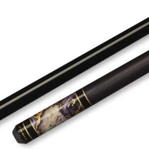 Players – Pool Cue Black Gold-Dust Irish-Linen Wrap – C948