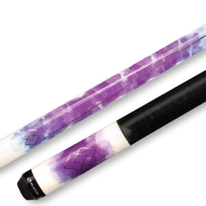 Players – Pool Cue Purple Watercolor Irish-Linen Wrap – C988