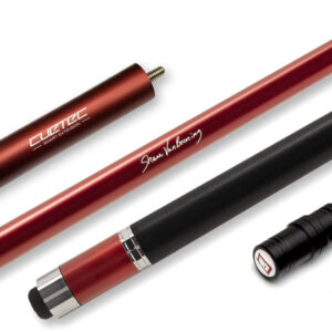 Cuetec Cynergy SVB -“ Dakota Edition -“ Ruby Red Pool Cue with Irish-Linen Wrap -“ 95-133DE