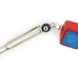 Pocket Chalker – Pool Chalk Holder – Bullet – Red