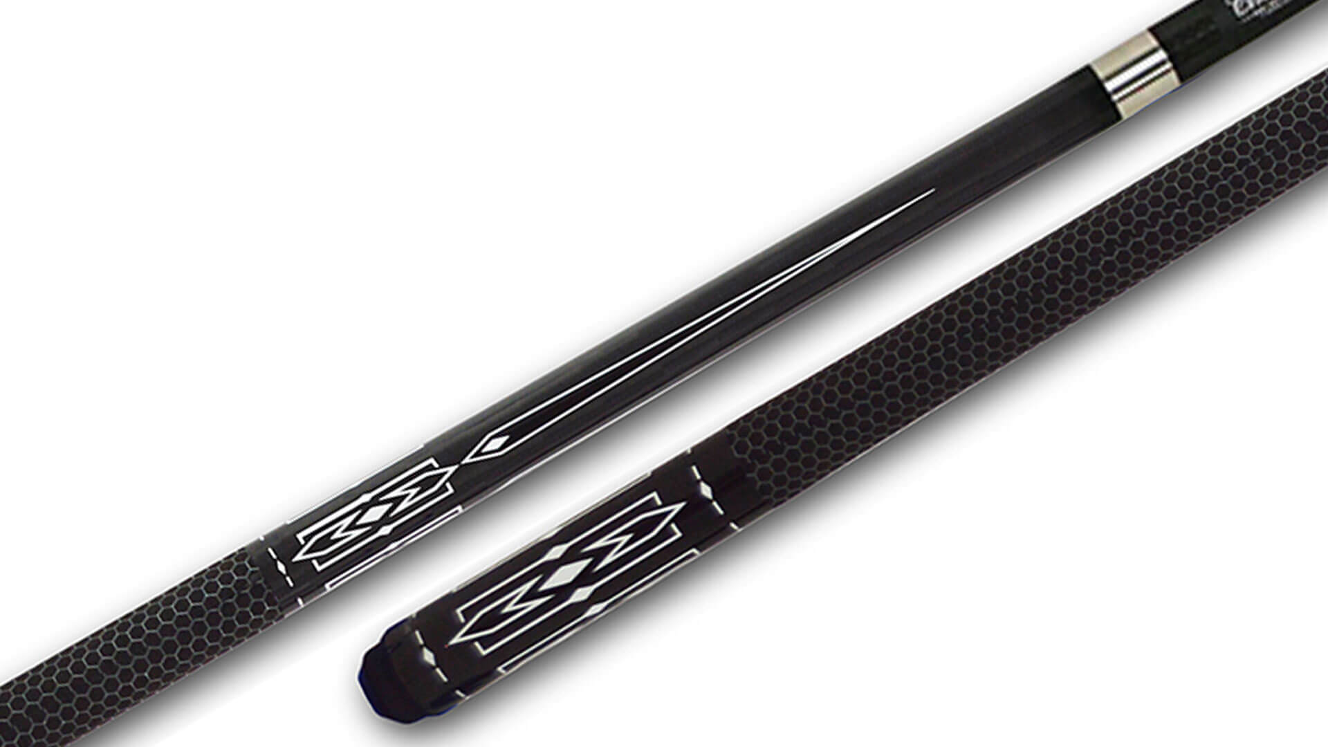Cuetec – “Platinum Graphite” – Black Pool Cue with Wrap – 13-137