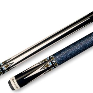 Players – Pool Cue Black Bocote Irish-Linen Wrap – G3399