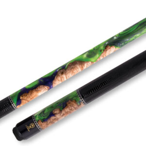 McDermott – Pool Cue Zombie Night Shokwood Lizard-Embossed Leather Wrap – H1453