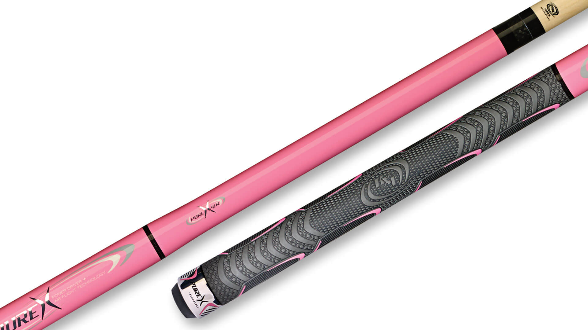 Pure-X – Pink Jump / Break Cue 4-Pieces Rubber Wrap – HXT-P3