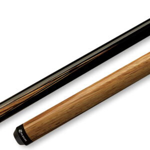 Players - Jump / Break Cue Zebrawood Black Wrapless - JB12
