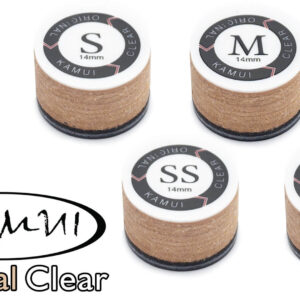 Kamui – ‘Original’ Clear Cue Tip – Leather