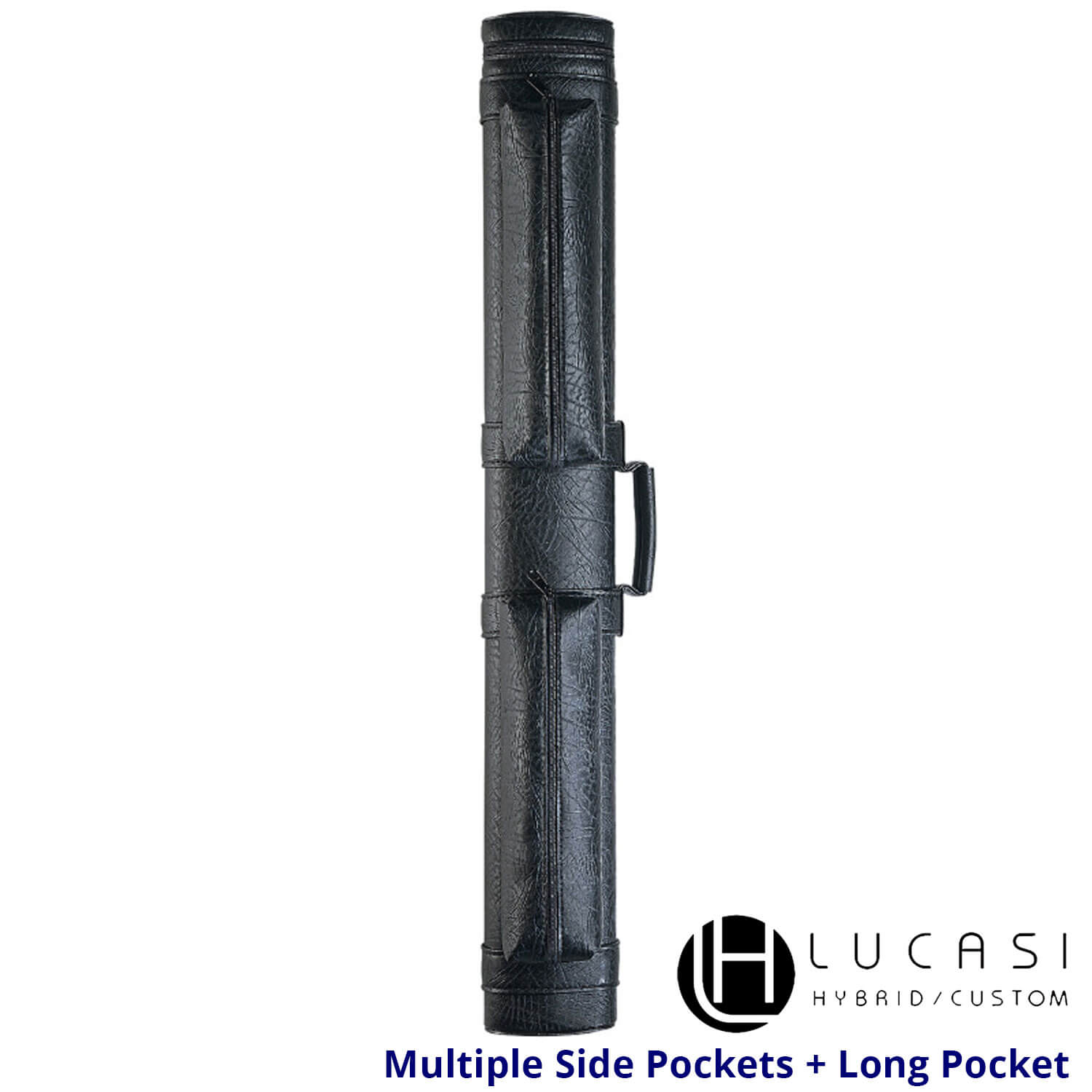 Lucasi Hard Cue Case – “LC22A” – Black – 2×2 - Image 2