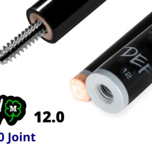 McDermott – “Defy” Shaft – 12.0 mm – Carbon Fiber – 3/8×10 Joint