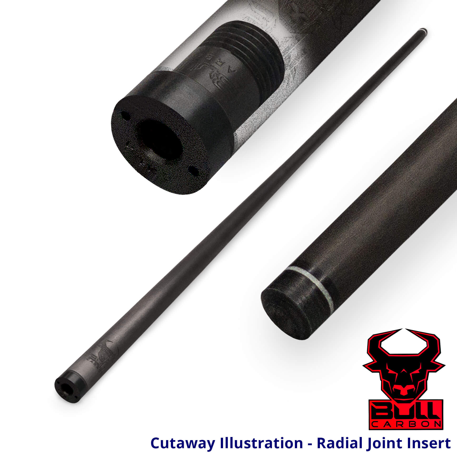 Bull Carbon Fiber Shaft – Radial Joint Insert - Image 2