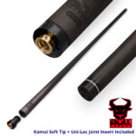 Pool-Cue-Bull-Carbon-Shaft-Uni-Loc-Inserted