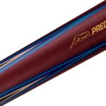 Predator-4-Point-Sneaky-Pete-Pool-Cue-Purple-Heart-Blue-Points-Wrapless-Predator-Logo-Detail
