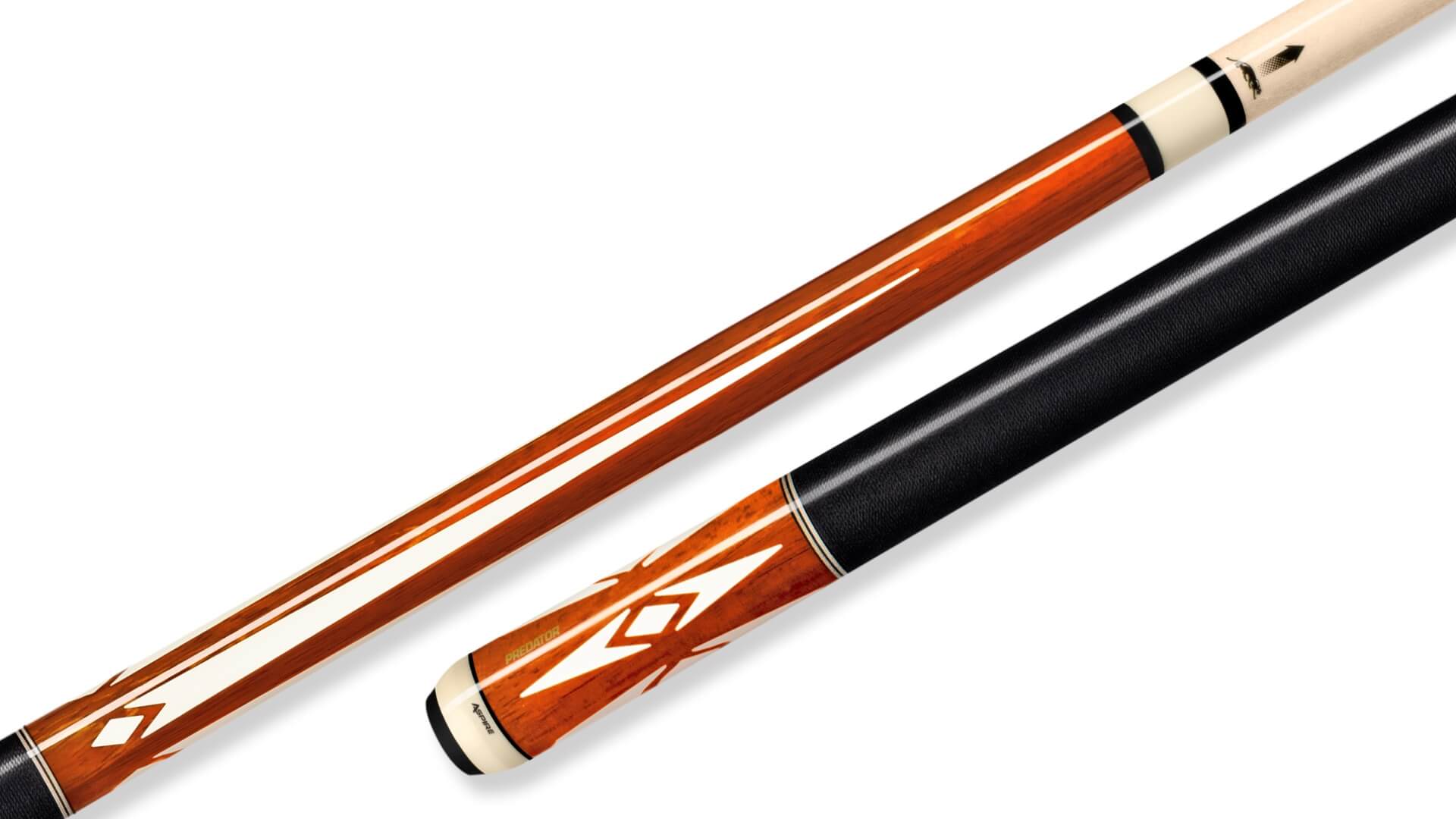 Predator – “Aspire” 1-10 Pool Cue Rengas Diamonds – Linen Wrap