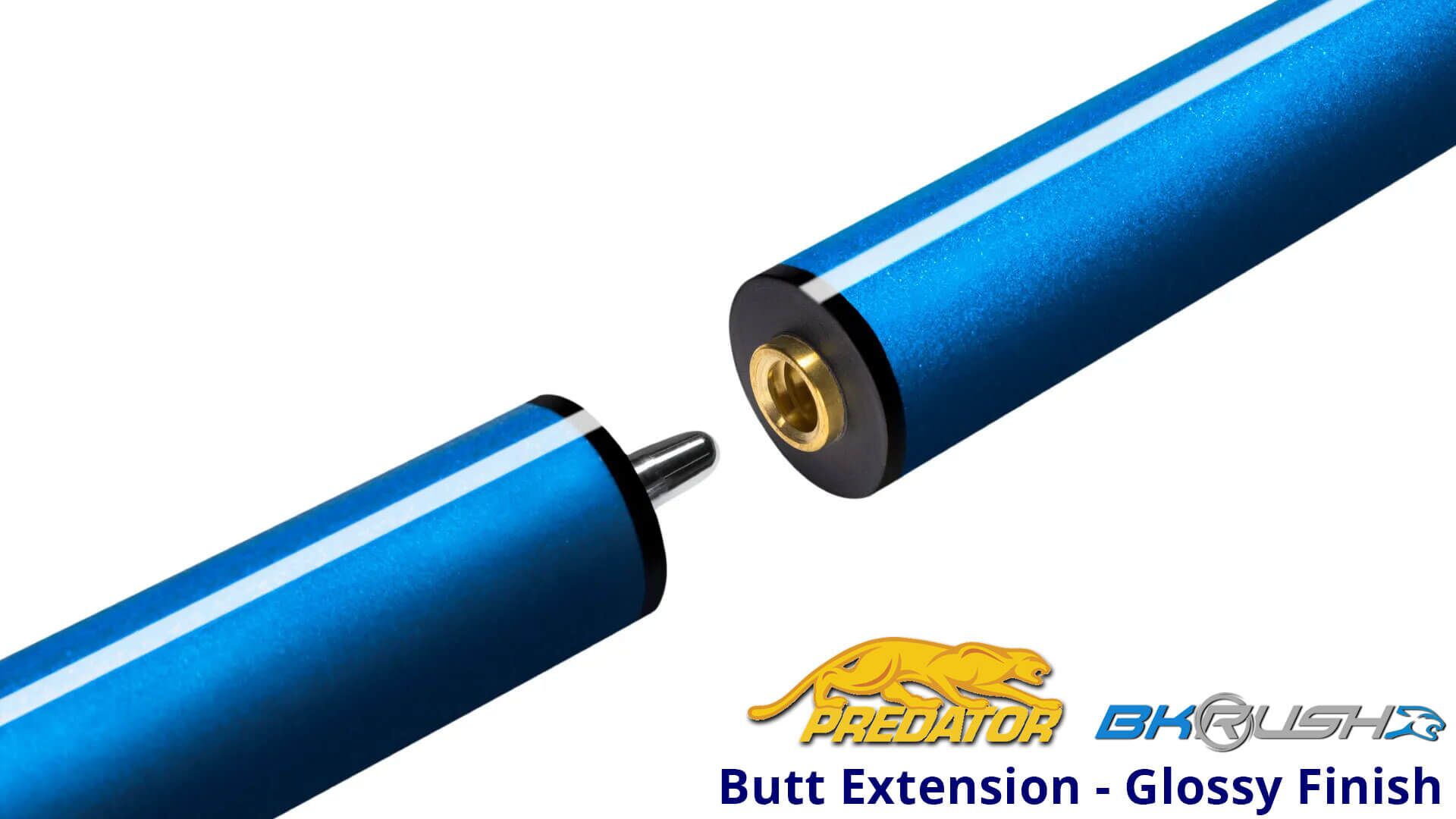 Predator - "BK Rush +" Jump / Break Cue - Blue - Wrapless - Image 3