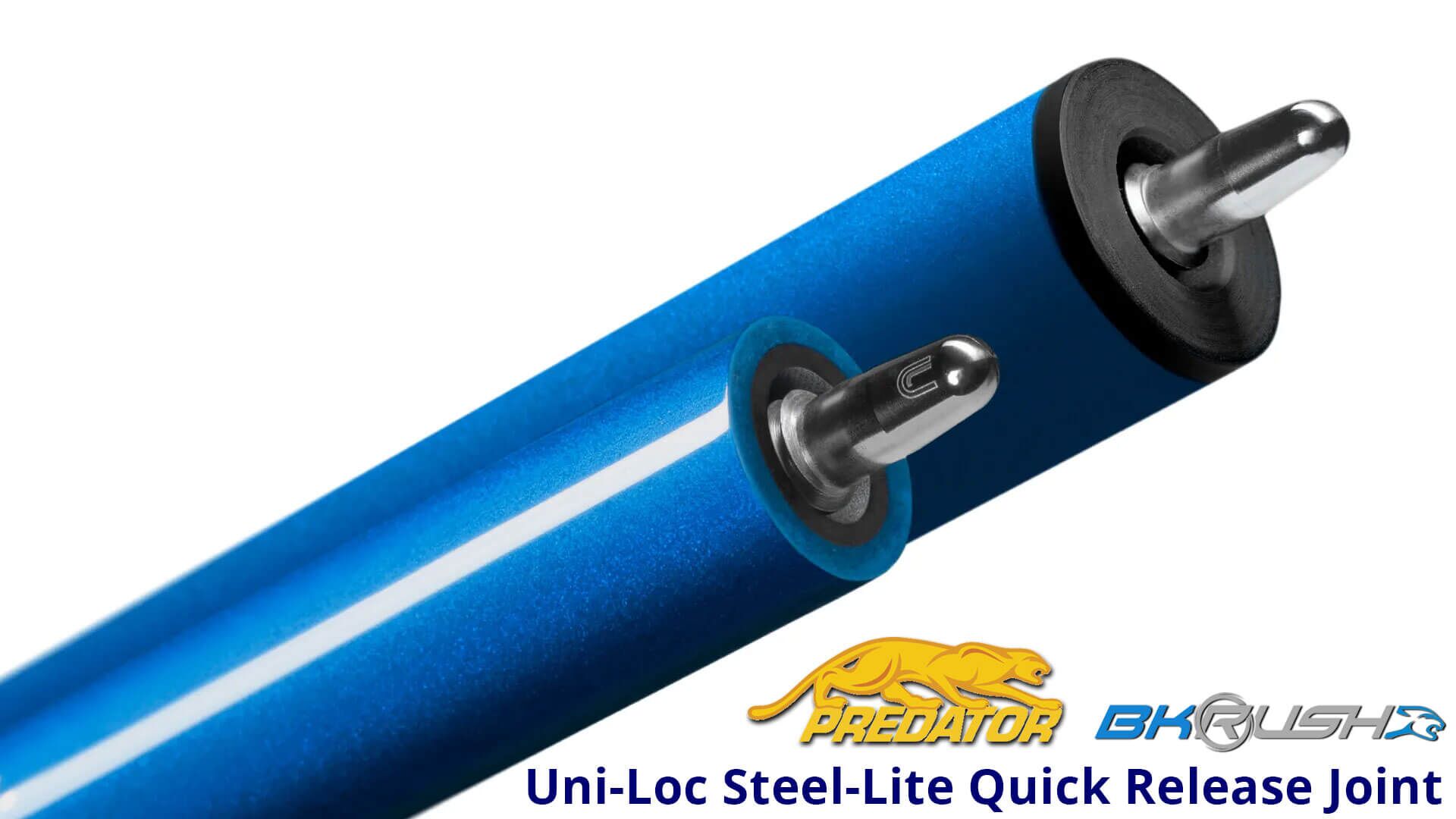Predator - "BK Rush +" Jump / Break Cue - Blue - Wrapless - Image 4