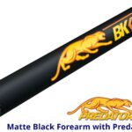 Predator-BK4-Black-Linen-Wrap-Forearm-and-Logo