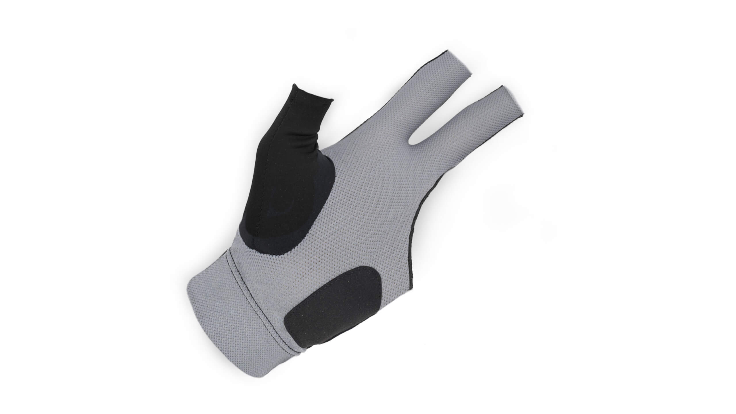 Predator – Billiards Glove – Black Grey – Left Hand - Image 3