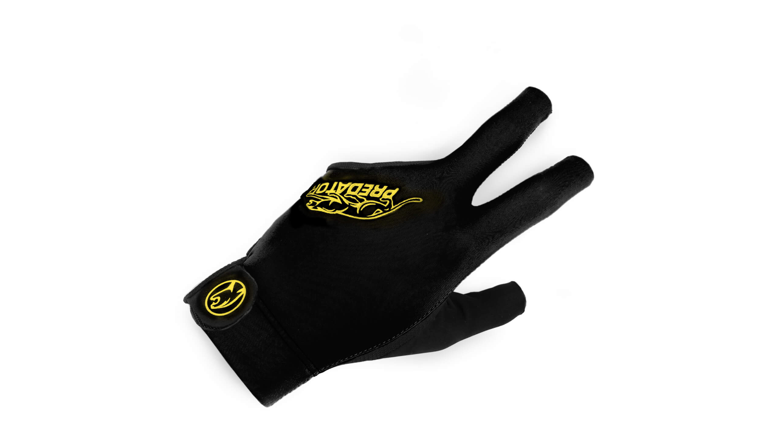 Predator – Billiards Glove – Black Yellow – Left Hand