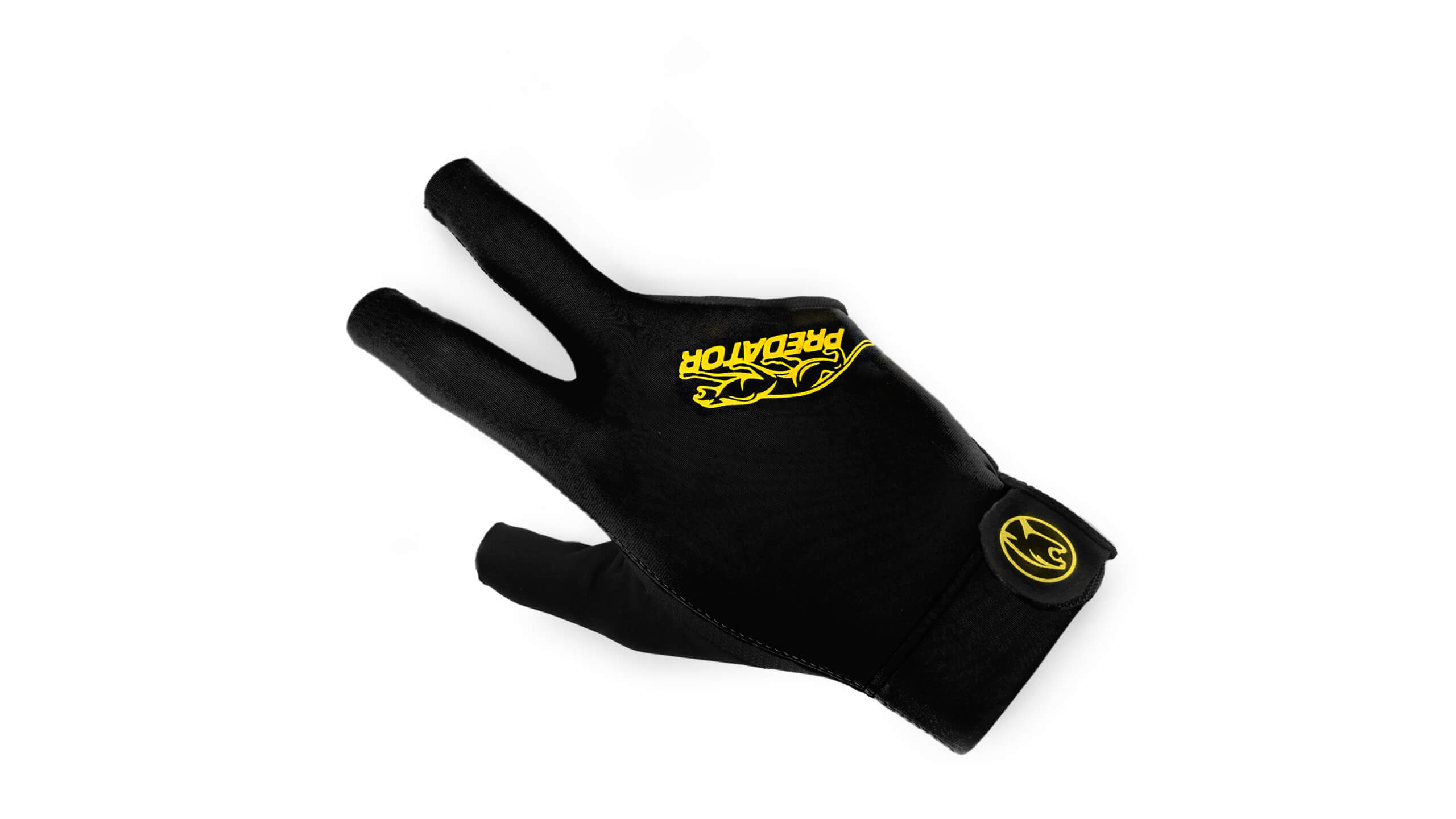 Predator – Billiards Glove – Black Yellow – Right Hand