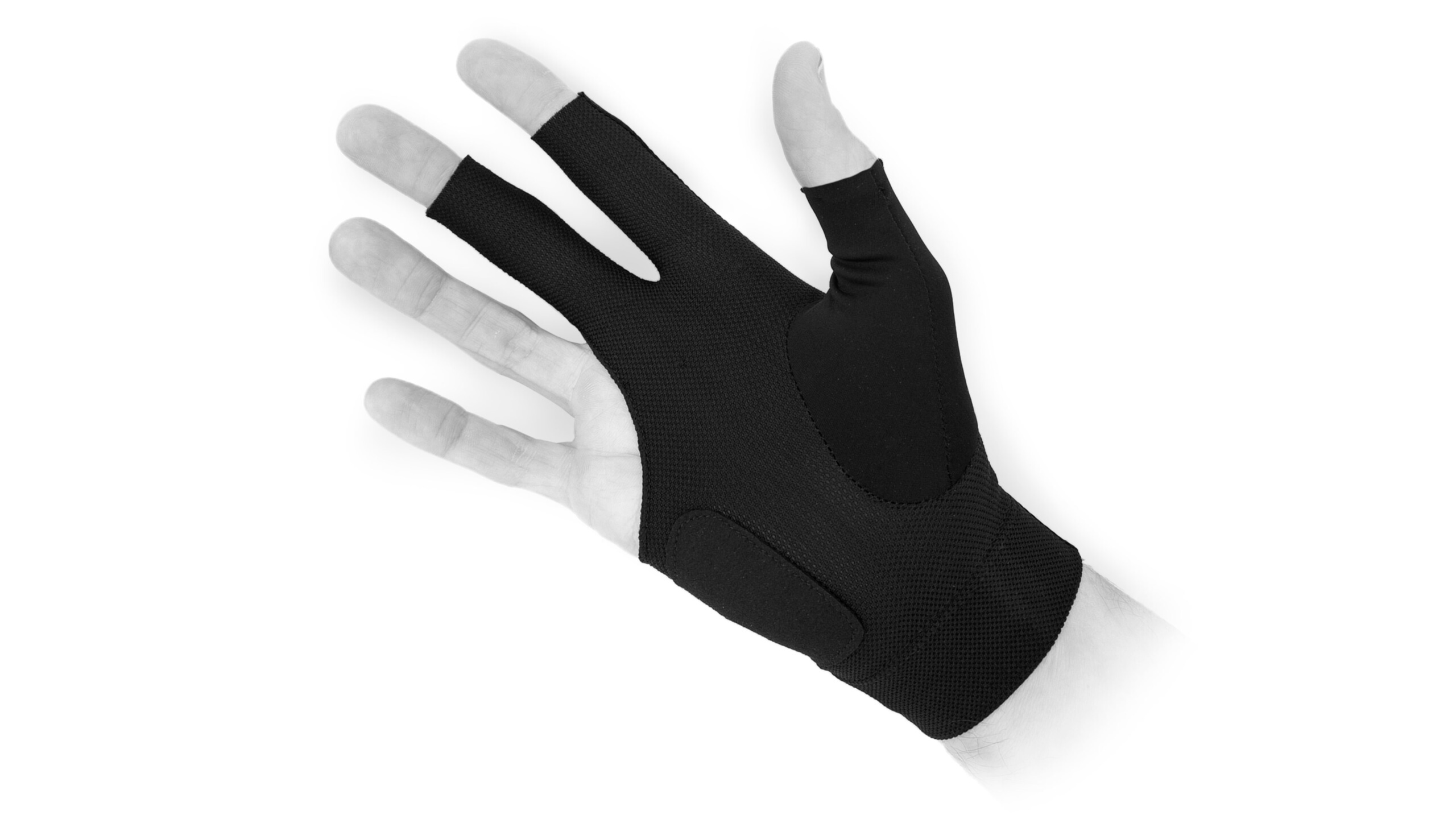Predator – Billiards Glove – Black Yellow – Right Hand - Image 4