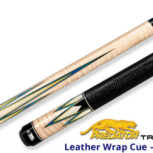 Predator – Limited Edition “True Splice 16” Curly Pool Cue – Leather Wrap